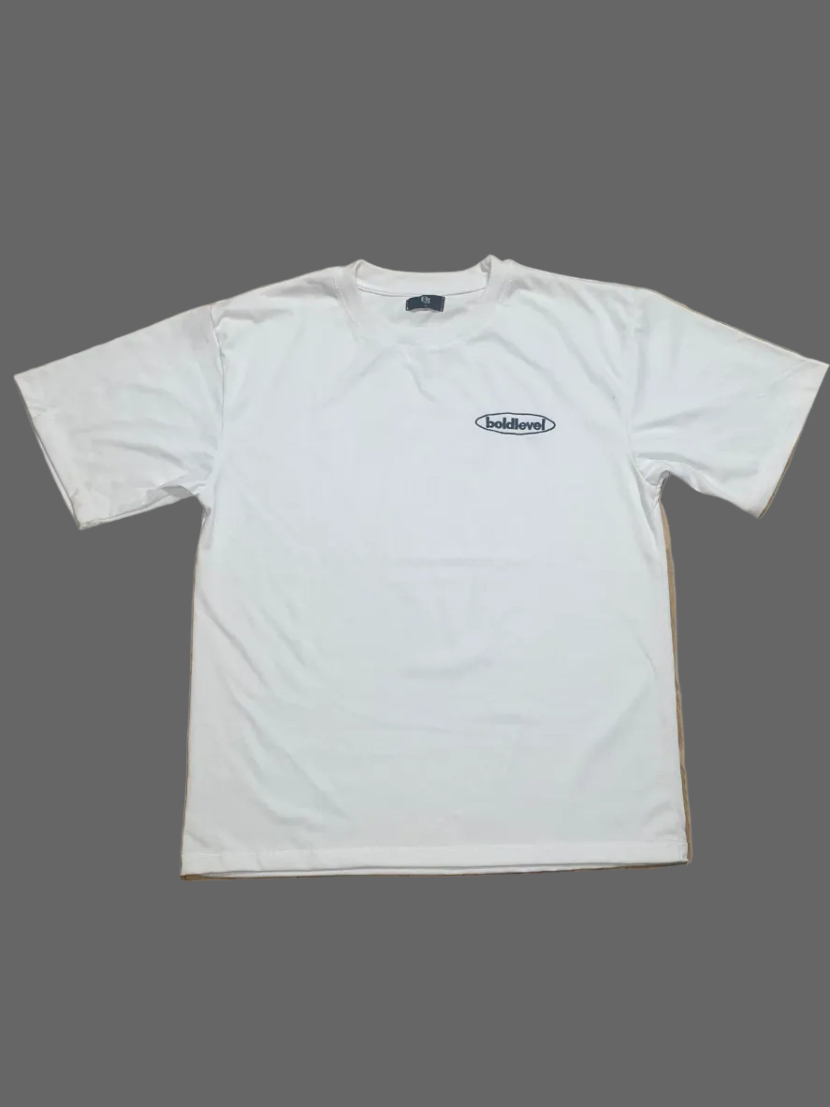 White Bold Attitude Tee